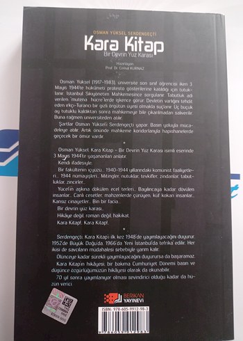 Kara Kitap - Osman Yüksel Serdengeçti - Görsel 2