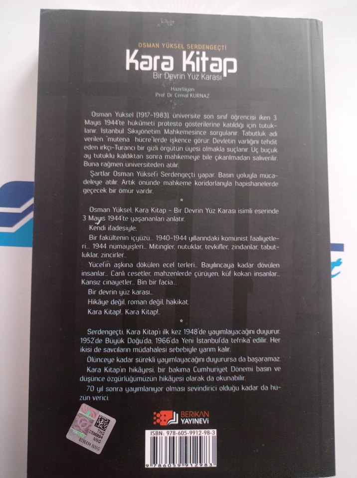 Kara Kitap - Osman Yüksel Serdengeçti - Görsel 2