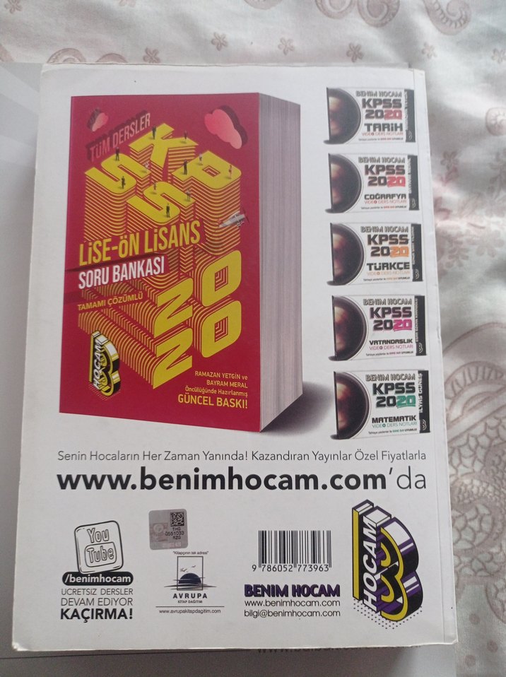 Benim hocam Lise-Ön Lisans Tüm Dersler Konu Anlatımı 2020 - Görsel 2