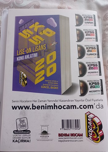 Tüm Dersler Lise-Ön Lisans Soru Bankası 2020 - Görsel 2