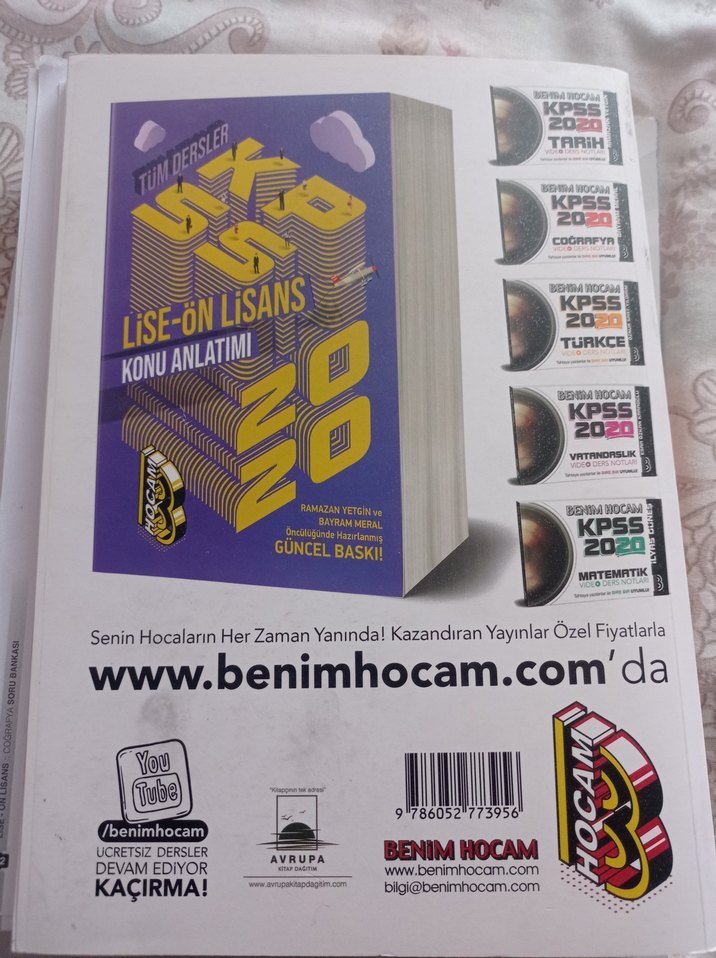 Tüm Dersler Lise-Ön Lisans Soru Bankası 2020 - Görsel 2