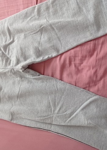 Gri Rahat Kesim Kadın Eşofman Altı - Görsel 2