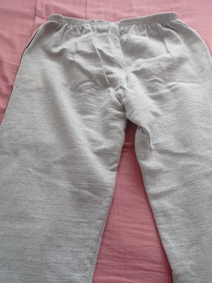 Gri Rahat Kesim Kadın Eşofman Altı - Görsel 3