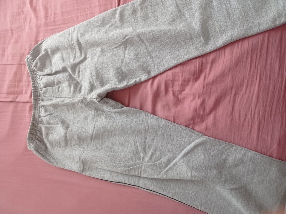 Gri Rahat Kesim Kadın Eşofman Altı - Görsel 2