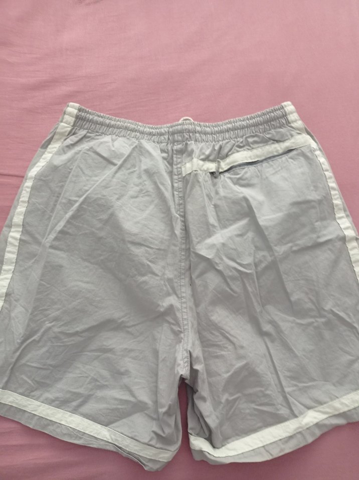 Gri Erkek Rahat Kesim Midi Şort - Görsel 2