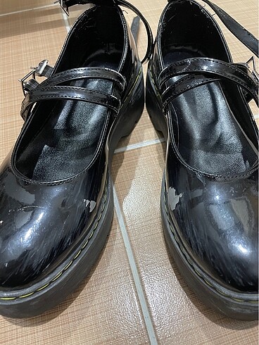 Siyah rugan ayakkabı - Görsel 5