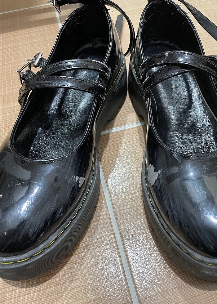 Siyah rugan ayakkabı - Görsel 5