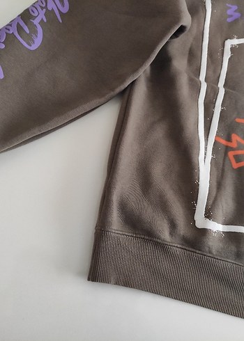 12-13 YAŞ ORİJİNAL ZARA MARKA ERKEK SWEATSHİRT - Görsel 13