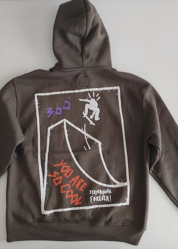 12-13 YAŞ ORİJİNAL ZARA MARKA ERKEK SWEATSHİRT - Görsel 5