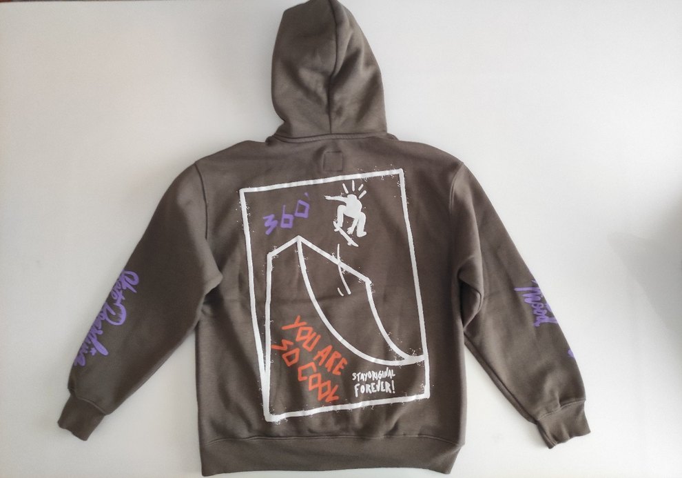 12-13 YAŞ ORİJİNAL ZARA MARKA ERKEK SWEATSHİRT - Görsel 4