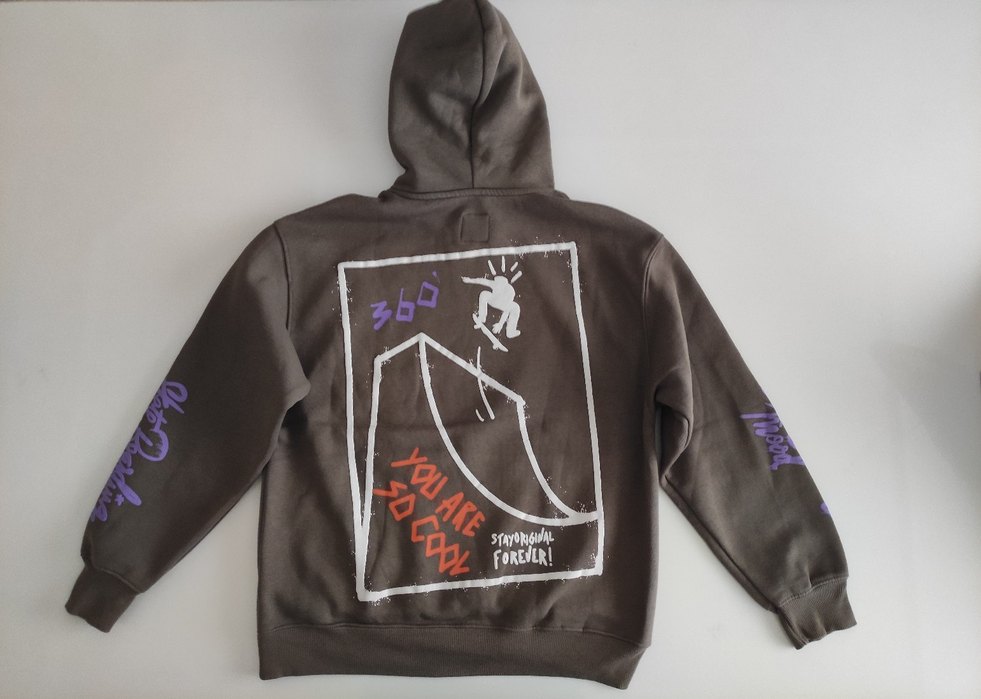 12-13 YAŞ ORİJİNAL ZARA MARKA ERKEK SWEATSHİRT - Görsel 5