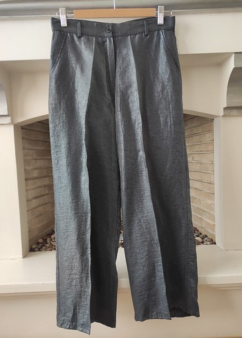 HAZE MARKA KADIN PARLAK GRİ MODEL PANTOLON