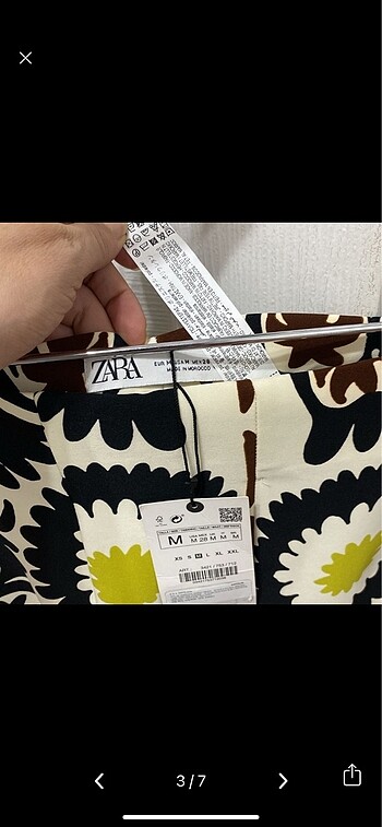m Beden Zara pantolon