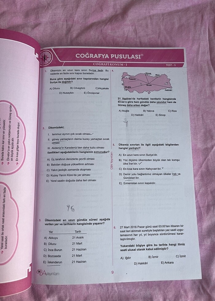 Cba Coğrafya Pusulası - Görsel 5