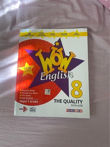 İngilizce test kitabı 8. Sınıf