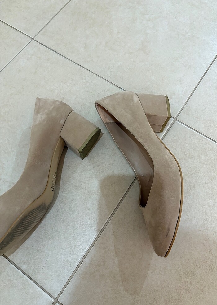 Gön topuklu ayakkabı - Görsel 4