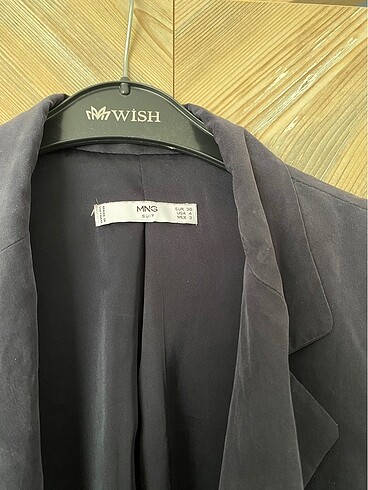 36 Beden gri Renk Mng kadın blazer ceket