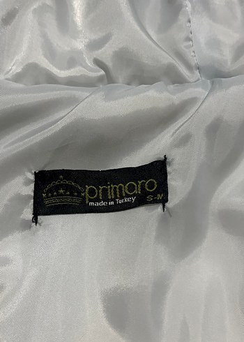 Kapüşonlu Beyaz Kadın Peluş Ceket - Görsel 3