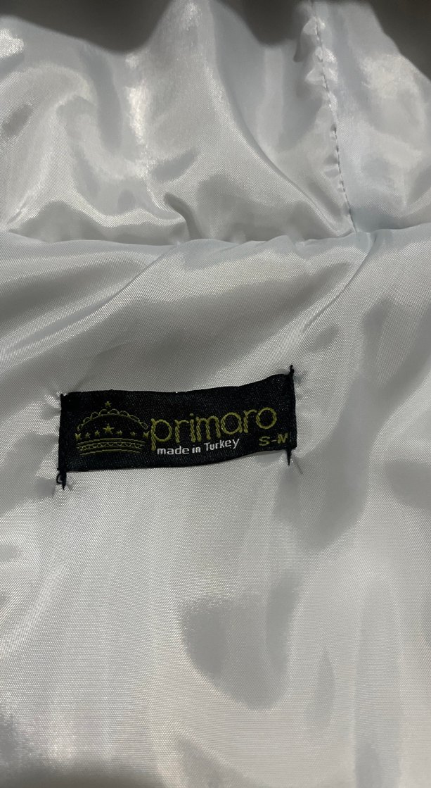 Kapüşonlu Beyaz Kadın Peluş Ceket - Görsel 3