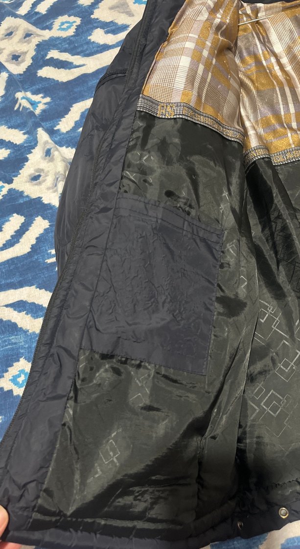 Siyah Fermuarlı Kışlık Mont - Görsel 5