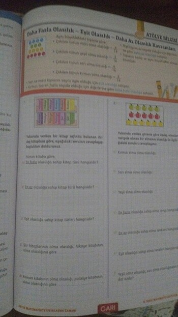  Matematik atölyem 8. Sınıf 