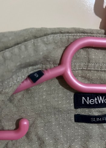 Gri Keten Erkek Gömlek Uzun Kollu - Görsel 4