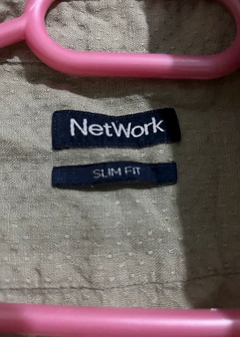 Gri Keten Erkek Gömlek Uzun Kollu - Görsel 2