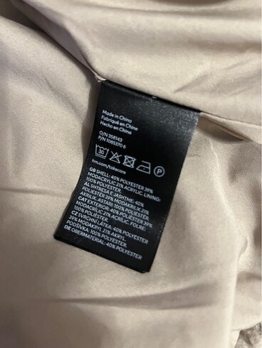 xs Beden camel Renk H&M peluş ceket