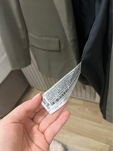 xs Beden haki Renk Zara blazer