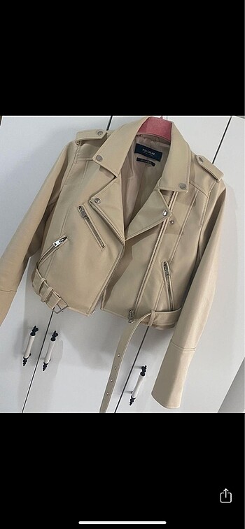 Stradivarius suni deri ceket