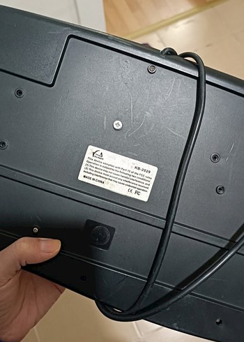 Siyah Kablolu Klavye - Görsel 2