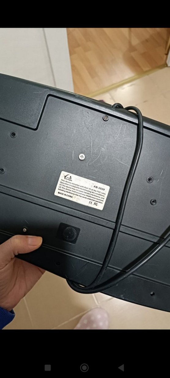 Siyah Kablolu Klavye - Görsel 2