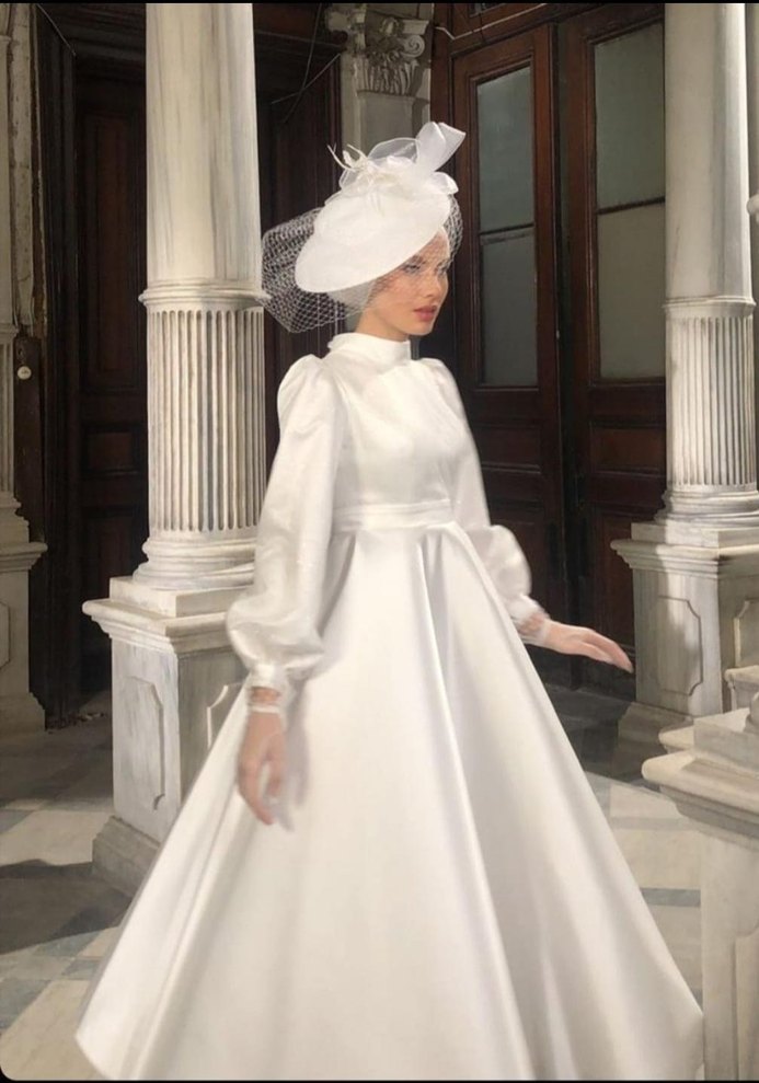 Meliha Tarhanacı Valeria Beyaz Nikah Elbisesi - Görsel 3