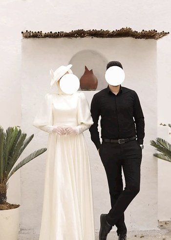 Diğer Zarif Nikah Elbisesi