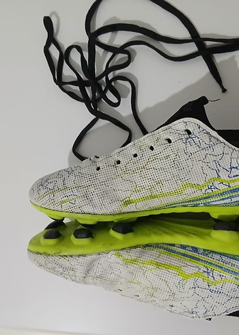 Beyaz Baskılı Erkek Futbol Ayakkabısı - Görsel 3