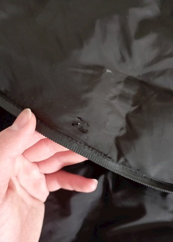 Siyah erkek Kışlık şişme Mont, Fermuarlı - Görsel 4