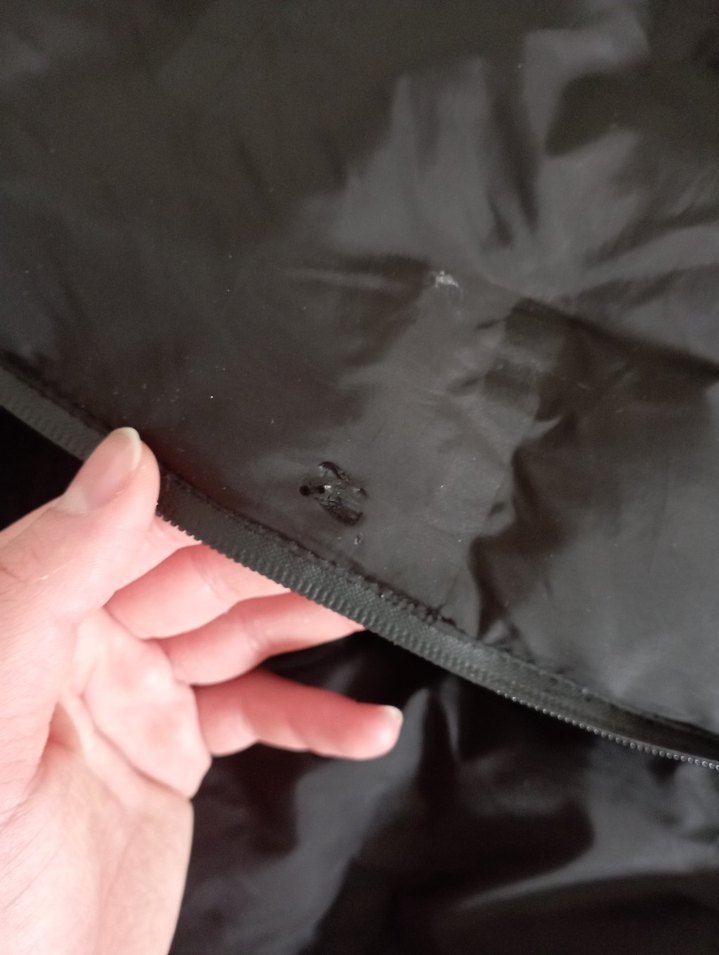 Siyah erkek Kışlık şişme Mont, Fermuarlı - Görsel 4