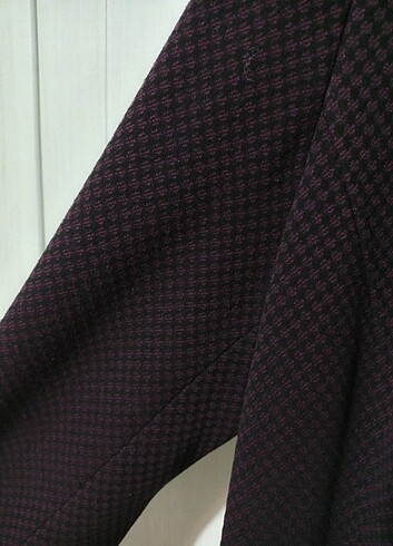 Kadın tesettür kaban uzun bordo - Görsel 5