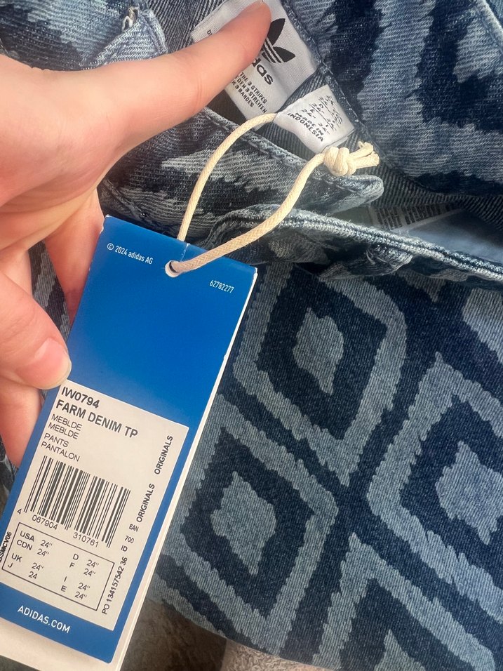 Adidas farm rio wide leg kadın  Pantolon — görsel 4/8
