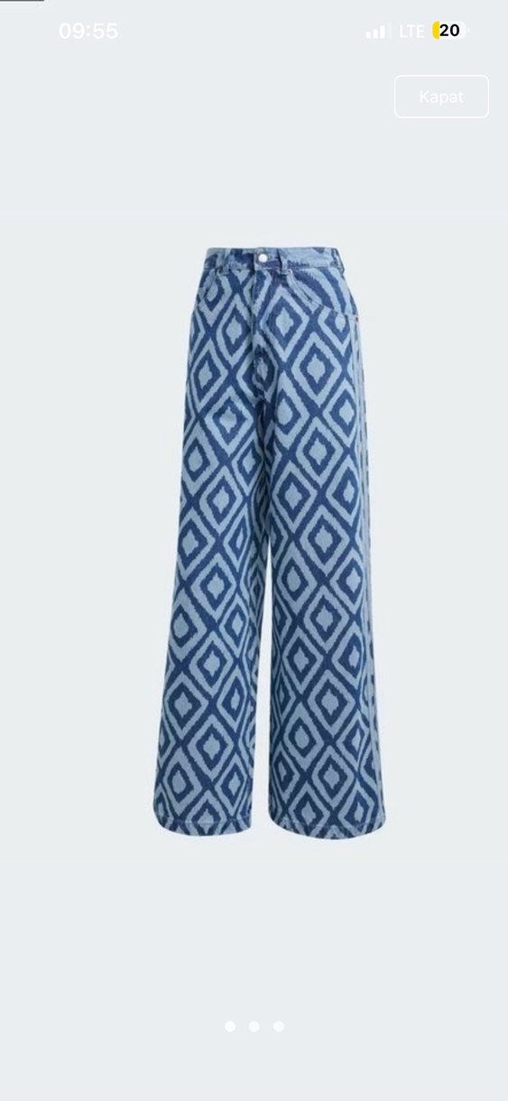 Adidas farm rio wide leg kadın  Pantolon — görsel 6/8