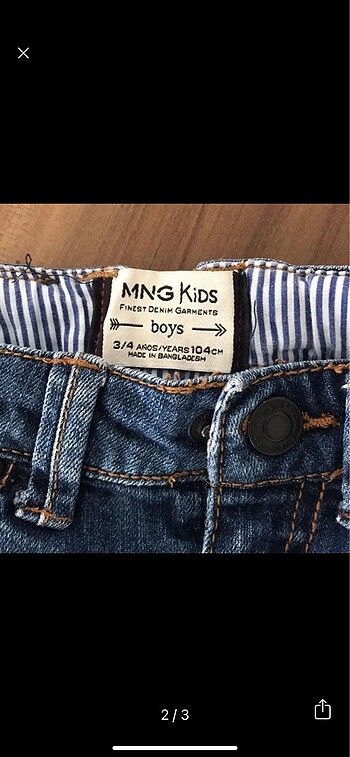 Mango Kids Mango çocuk şort