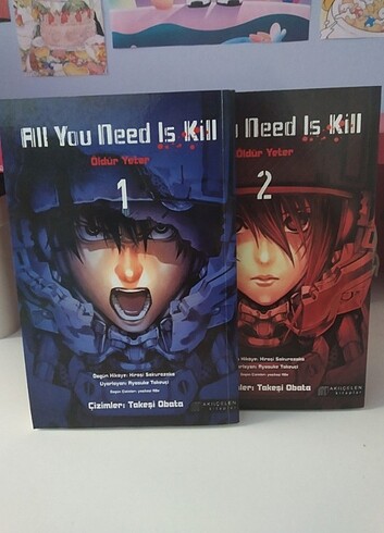 All You Need Is Kill Manga 1,2