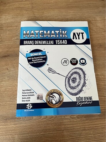 Yks bilgi sarmal ayt matematik branş denemesi