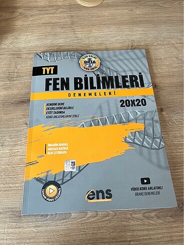 Yks ENS yayınları tyt fen bilimleri denemesi