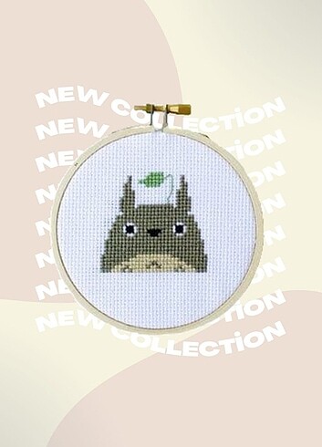 Totoro Kanaviçe Tablo 