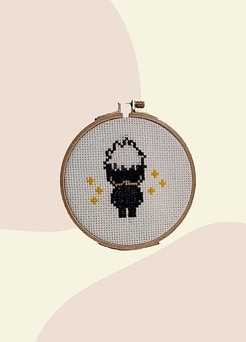 Jujutsu Kaisen Gojo Kanaviçe Tablo 