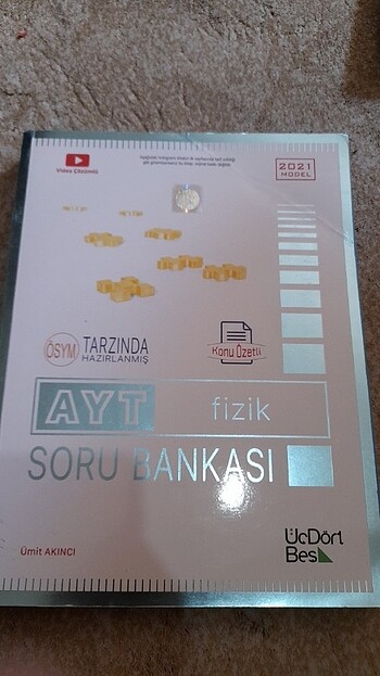 345 FIZIK AYT SORU BANKASI 