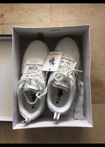 U.S Polo Assn. U.S. Polo Assn. Beyaz Kadın Spor Ayakkabı