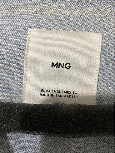xl Beden mavi Renk Mango crop kot ceket