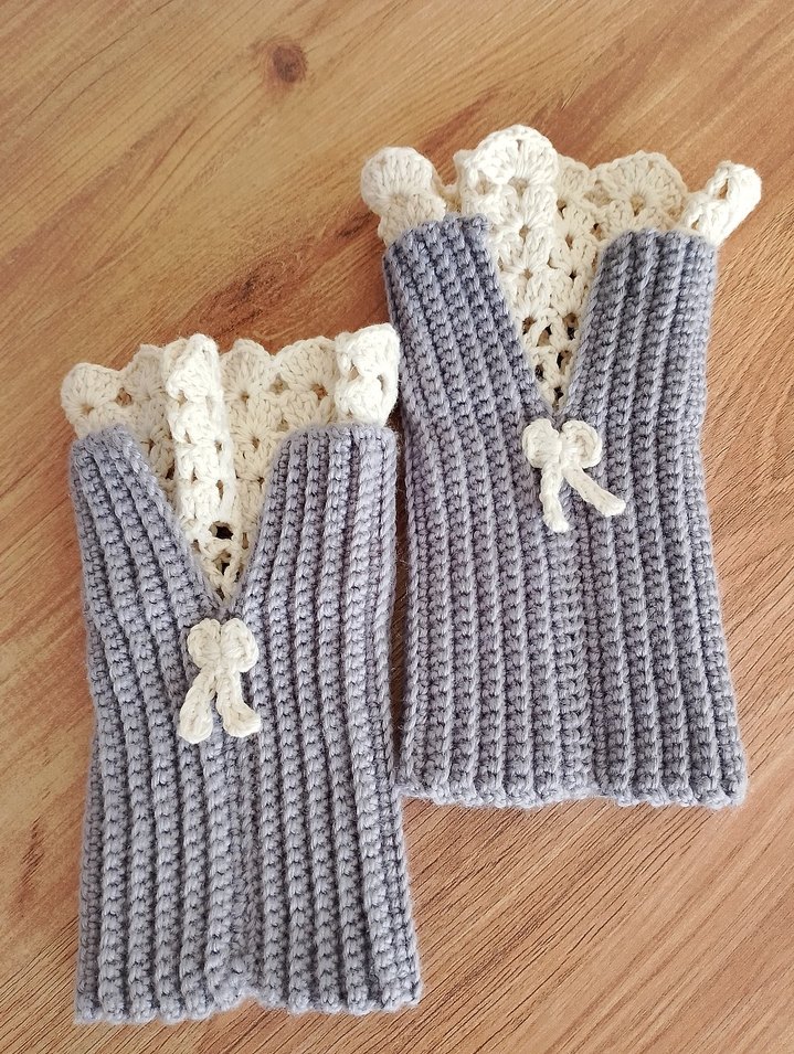 Vintage eldiven - Görsel 4